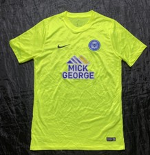 Peterborough United wyjazdowa neonowa koszula jersey NIKE 2016-2017 The Posh dla dorosłych rozmiar M na sprzedaż  PL
