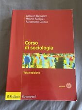 Bagnasco manuale sociologia usato  Cagliari