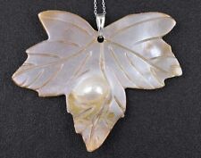 Sterling carved leaf for sale  Burbank