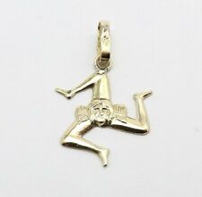 Pingente Berloque 3 Pernas Ouro 18K 750 Itália Sicília Siciliana Trinacria Medusa Novo comprar usado  Enviando para Brazil