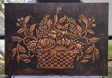 Großes kupferbild relief gebraucht kaufen  Remchingen