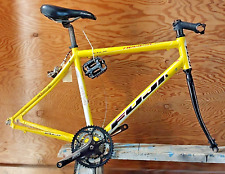2010 Fuji mais novo conjunto de quadro de bicicleta de estrada 4.0 50cm pequeno triplo amarelo remetente EUA comprar usado  Enviando para Brazil