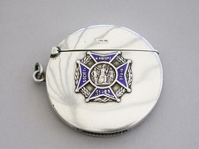 Edwardian silver vesta for sale  SITTINGBOURNE