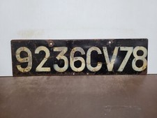 1950s french license for sale  Butte