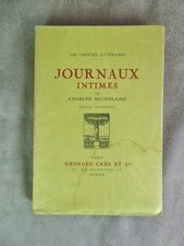 Journaux intimes. charles d'occasion  Pézilla-la-Rivière