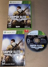 Sniper Elite III 3 (2014) Xbox 360 na caixa com limpeza manual desgaste normal comprar usado  Enviando para Brazil