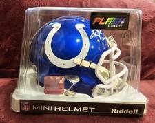 Mini capacete de futebol americano Edgerrin James autografado Indianapolis Colts Flash - BAS comprar usado  Enviando para Brazil