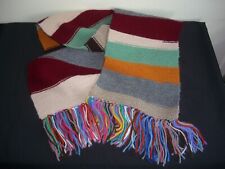 Wool scarf multicoloured for sale  GLASGOW