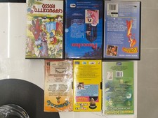 Videocassette film cartoni usato  Foggia