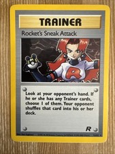 Rocket's Sneak Attack 16/82 Team Rocket Holo Pokemon VLP, usado comprar usado  Enviando para Brazil
