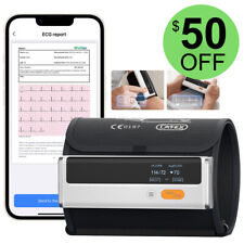 Monitor de pressão arterial braço superior com monitor de ECG análise de IA sem fio detecta AFib, usado comprar usado  Enviando para Brazil