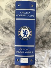 Chelsea programme binders for sale  WARWICK