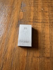20mm slip gauge for sale  SHEFFIELD