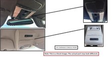 Gray overhead console for sale  Rancho Cordova