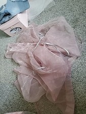 Chiffon gardinenschal rosa gebraucht kaufen  Langenfeld (Rheinland)