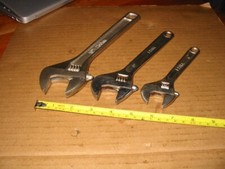 Vintage adjustable spanners for sale  PRESTON