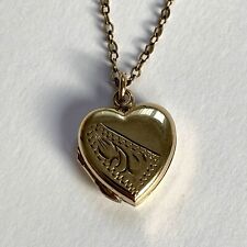 Rolled gold heart for sale  BRIDGWATER