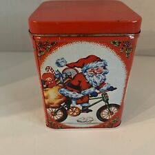 Vtg christmas tin for sale  New Port Richey