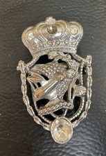 Brosche krone helm gebraucht kaufen  Hamburg