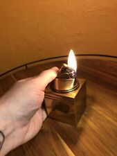 Isqueiro de mesa cubo bronze vintage comprar usado  Enviando para Brazil