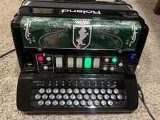 Green accordion fr18 for sale  Madison