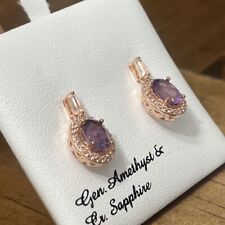 drop amethyst earrings for sale  Springfield