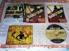 DA-DM SONY PS3 PLAY STATION 3 THE SABOTEUR PAL FULL ITA, usado comprar usado  Enviando para Brazil