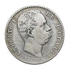 Umberto lire 1885 usato  Aosta