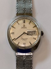 Omega relógio automático masculino Seamaster Cosmic, DayDate, à prova d'água, 166035, pulseira X comprar usado  Enviando para Brazil