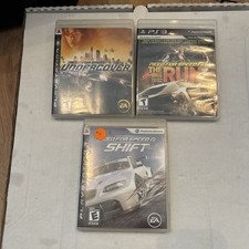Usado, Lote de 3 jogos Need For Speed PS3 Undercover, The Run & Shift Bundle Racing comprar usado  Enviando para Brazil