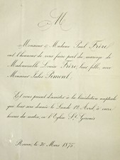 Louise frere jules d'occasion  Pluvigner