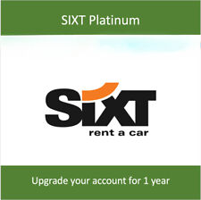 Sixt platinum membership d'occasion  Expédié en Belgium