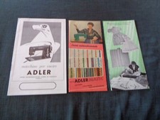 Adler lotto depliant usato  Varano Borghi