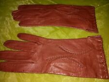 Damen lederhandschuhe weinrot gebraucht kaufen  Flörsheim