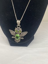 Owl pendant necklace for sale  Glendale