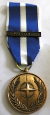 Nato medal kosovo for sale  UK