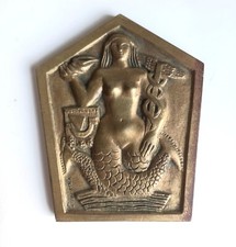 Plaque esso bronze d'occasion  Paris XI