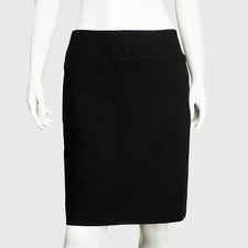 CHANEL Abstrakcyjna czarna spódnica ołówkowa Vintage lata 90. 00s na sprzedaż  PL