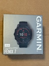 Relógio GPS solar Garmin fēnix 7 47 ardósia cinza/preto novo na caixa lacrado tela sensível ao toque Fenix comprar usado  Enviando para Brazil