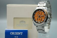 [ESTADO PERFEITO COM CAIXA] ORIENT TT0U-C2-B quartzo cronógrafo esportivo relógio masculino vintage Japão comprar usado  Enviando para Brazil