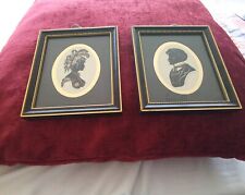Two silhouette portraits for sale  CHESTER