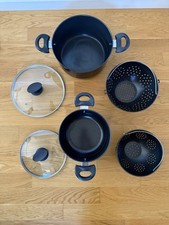 Teiliges topfset emaille gebraucht kaufen  Bautzen