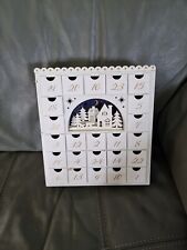 Christmas white wooden for sale  WIGAN