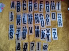 Buchstaben plastik anzeigentaf gebraucht kaufen  Künzell