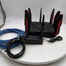 Roteador para Jogos TP-LINK Archer AX11000 Tri-Band Wi-Fi 6 - Preto/Vermelho comprar usado Roteador para Jogos TP-LINK Archer AX11000 Tri-Band Wi-Fi 6 - Preto/Vermelho comprar usado  Enviando para Brazil