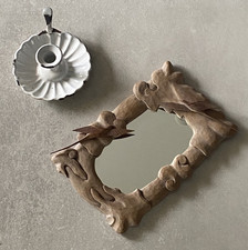 Vintage miroir bois d'occasion  Guebwiller