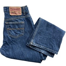 Jeans Express Precision Fit Feminino 7/8 Curto Lavagem Média Cintura Baixa Flare Y2K comprar usado  Enviando para Brazil