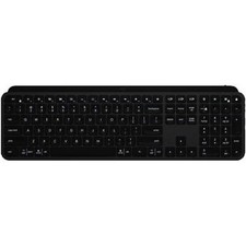 Teclado Logitech MX Keys Advanced sem fio iluminado - Preto - Excelente comprar usado  Enviando para Brazil
