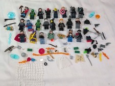 Lego Super Heróis Marvel Motoqueiro Fantasma/Homem de Ferro/Superman Ect. Lote misto de minifiguras comprar usado  Enviando para Brazil