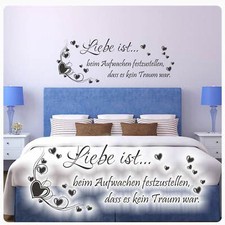 Wandtattoo beim aufwachen gebraucht kaufen  Darmstadt
